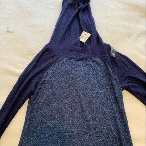 NWT Justice girls hooded tee shirt